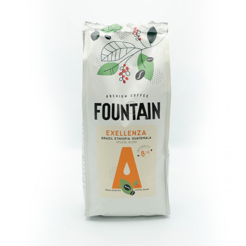 FOUNTAIN - Bohne EXELLENZA 100 % Arabica
